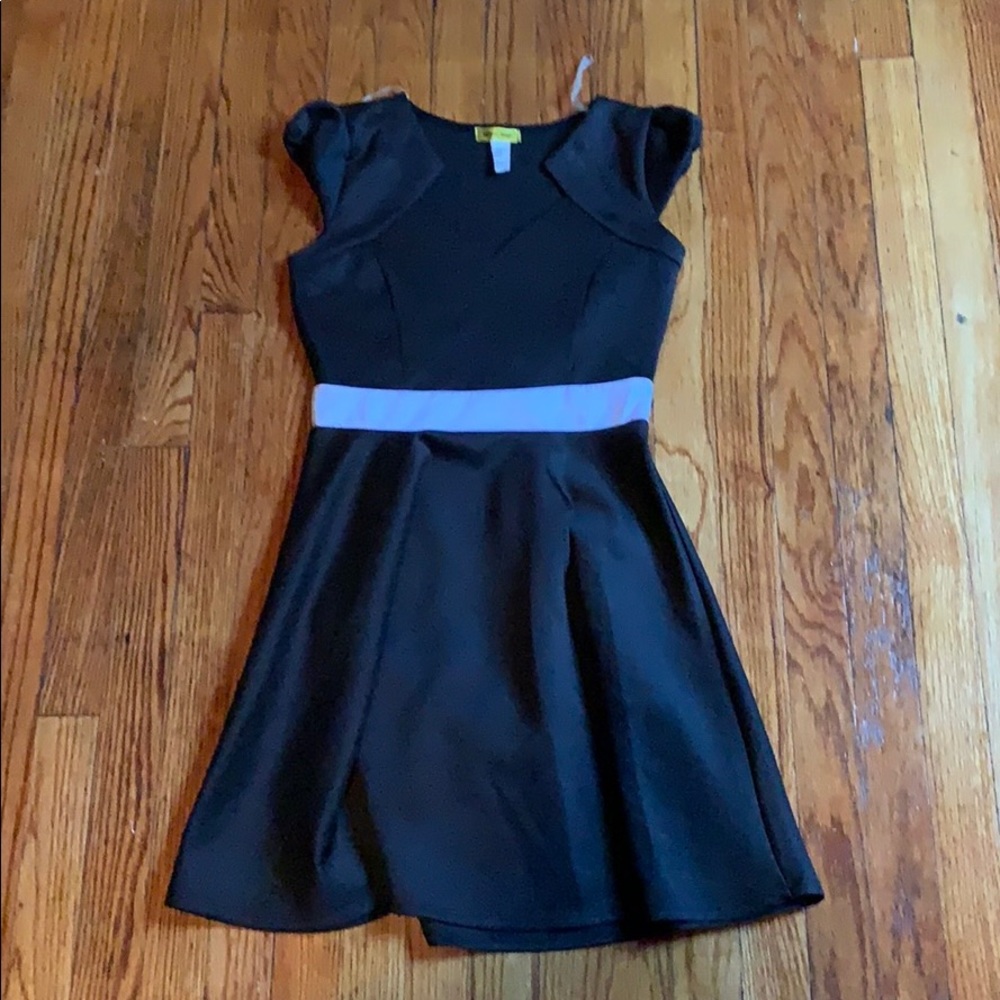 Black Skater Skirt Dress